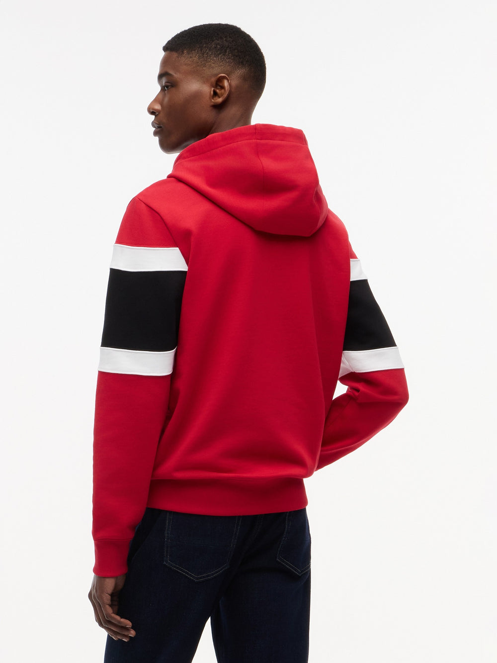 Regular Fit Cf1 Back Print Hoodie