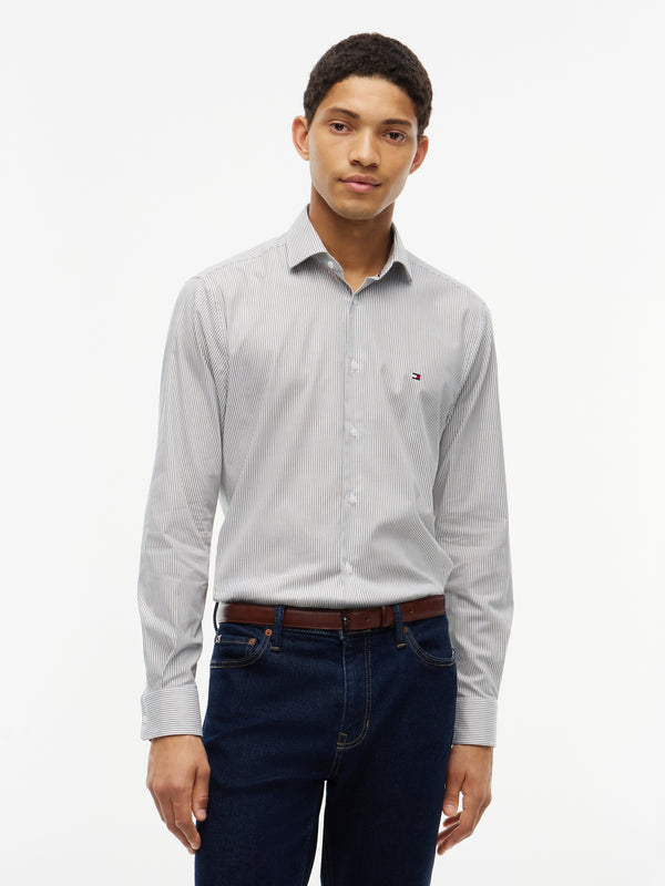 Slim Fit Stripe Shirt