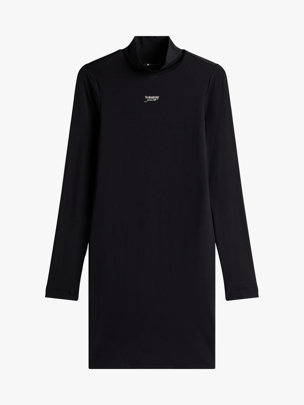 Full Sleeve Solid Nylon Jersey Bodycon Dress