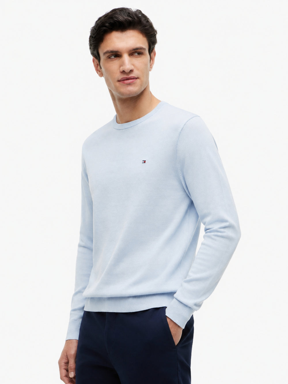 Crew Neck Basic Sweater
