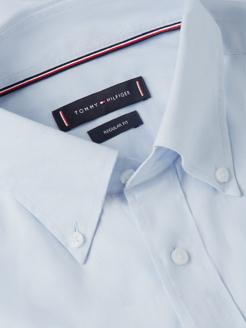 Regular Fit Solid Oxford Shirt