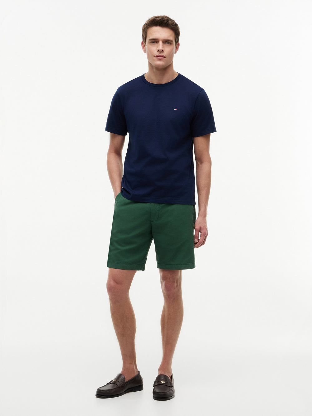 Regular Fit Solid Tshirt