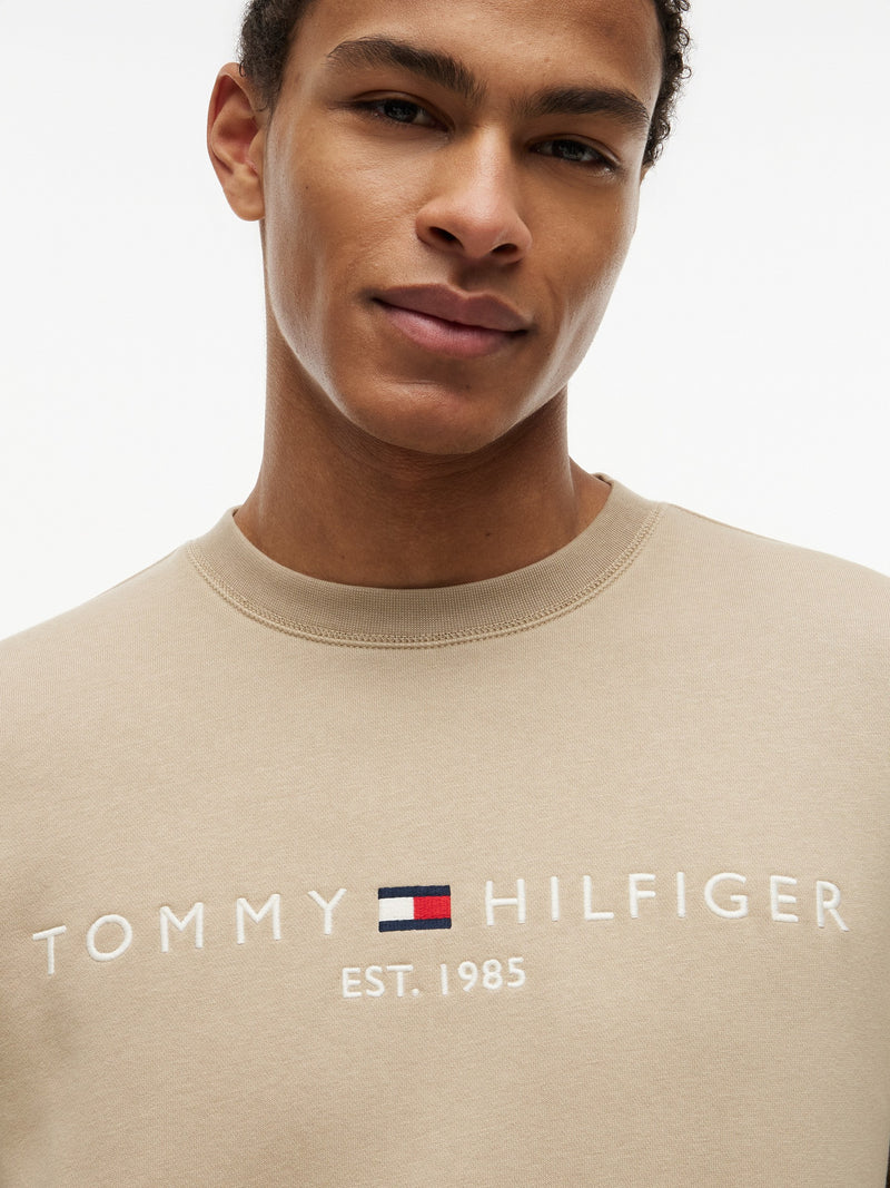 Tommy Logo Fleece Pullover