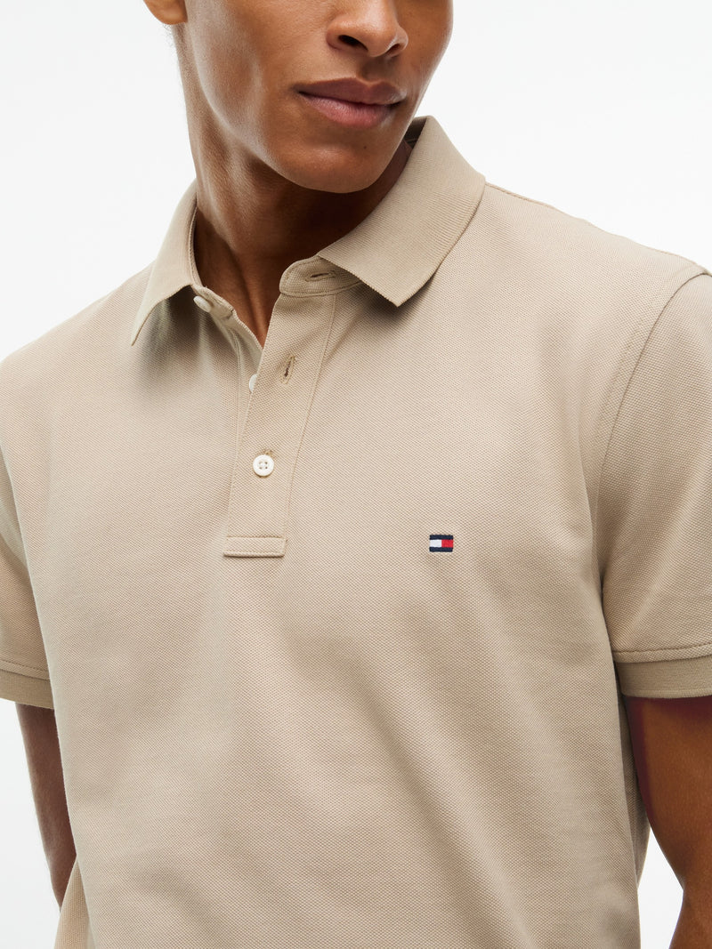 Slim Fit Solid Pique Polo