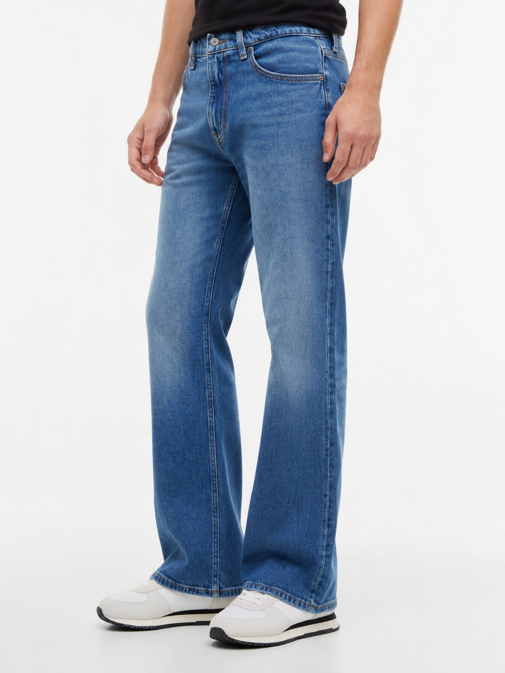 Ryan Bootcut Slim Bootcut Mid Wash Jeans