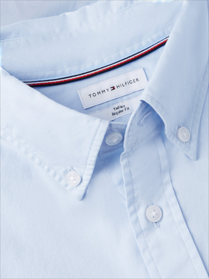 Regular Fit Solid Oxford Shirt