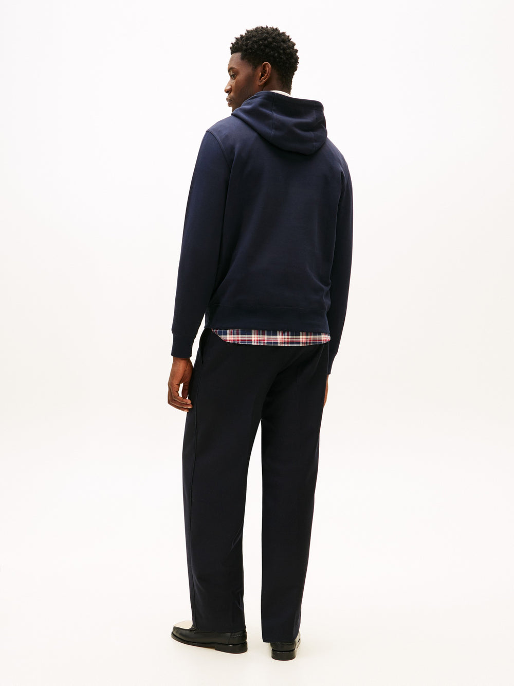 Regular Fit Embroidered Interlock Hoodie