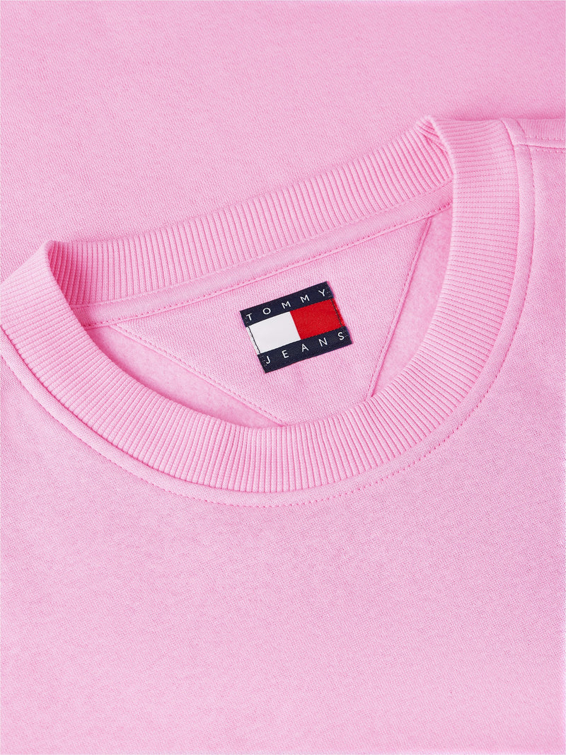 Regular Fit Brushed Fleece Crew Neck Sweatshirt