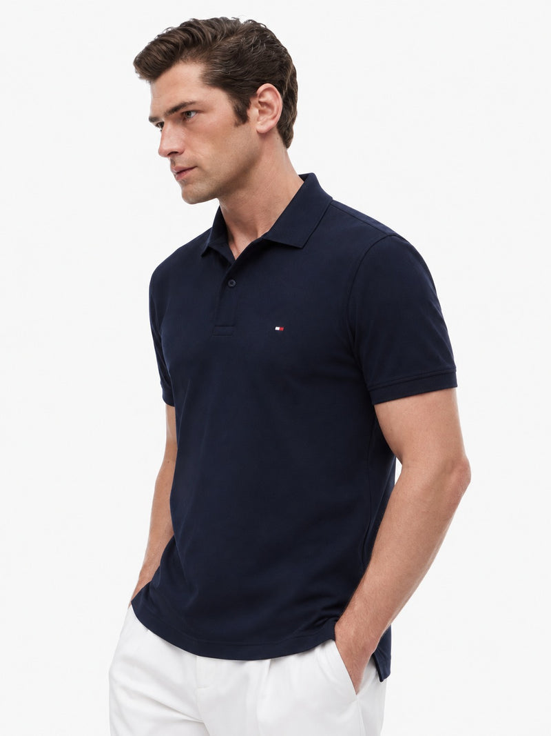 Regular Fit Solid Pique Polo
