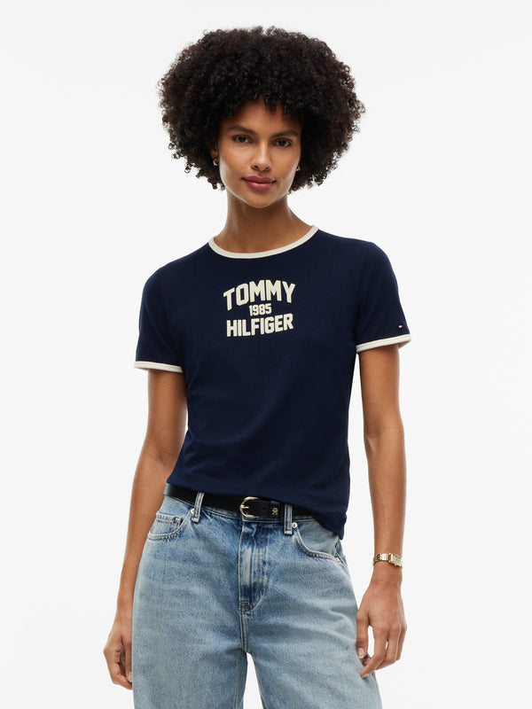 Solid Slim Fit Half Sleeve Cotton Jersey T-Shirt