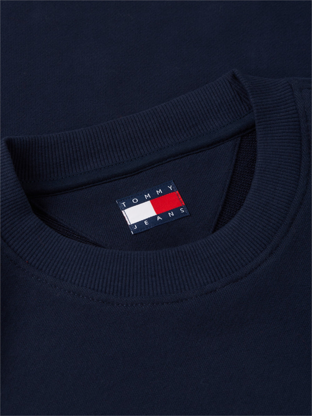 Regular Fit Suede Terry Crew Neck Sweatshirt