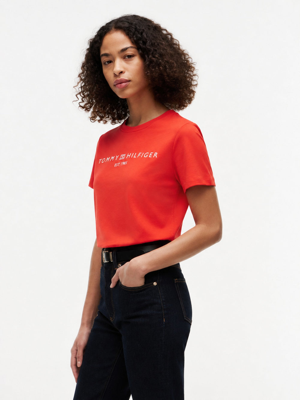 Solid Regular Fit Half Sleeve Cotton Jersey T-Shirt