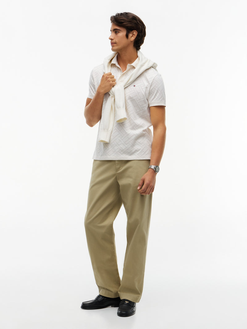 Regular Fit Jacquard Polo
