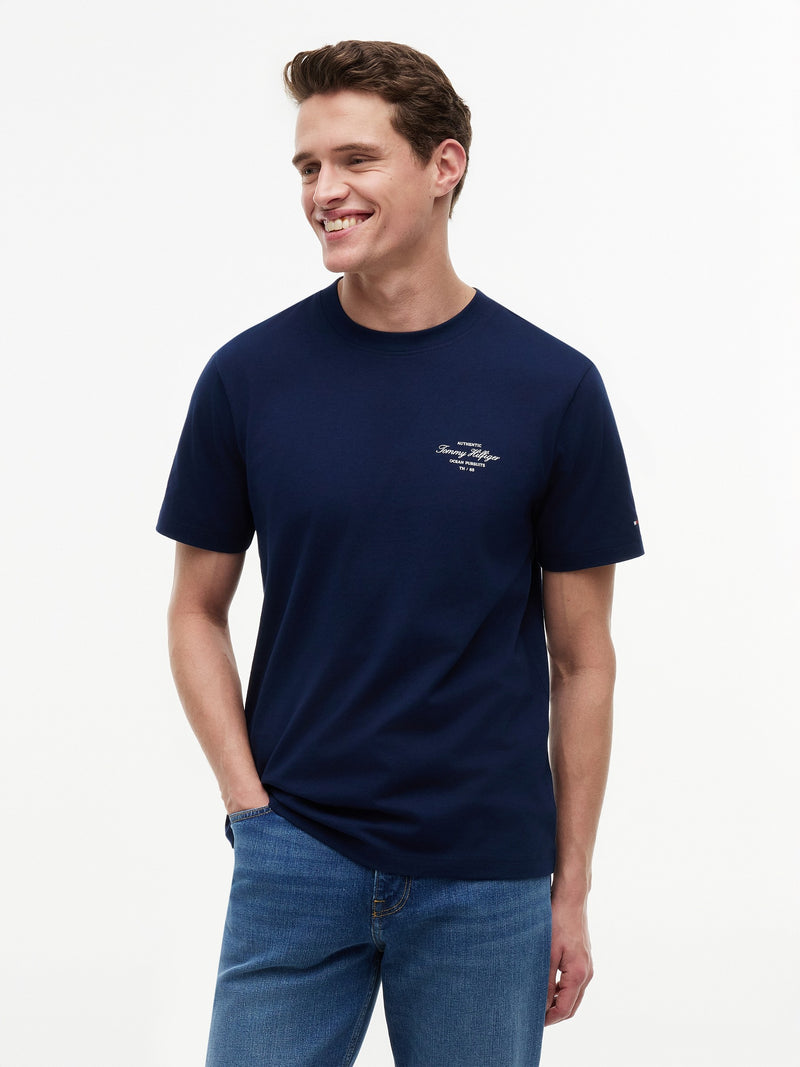 Regular Fit Back Print Tshirt