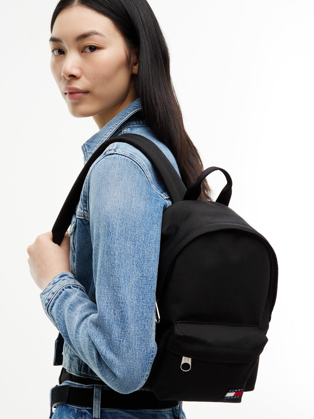 Solid Polyester Dome Backpack