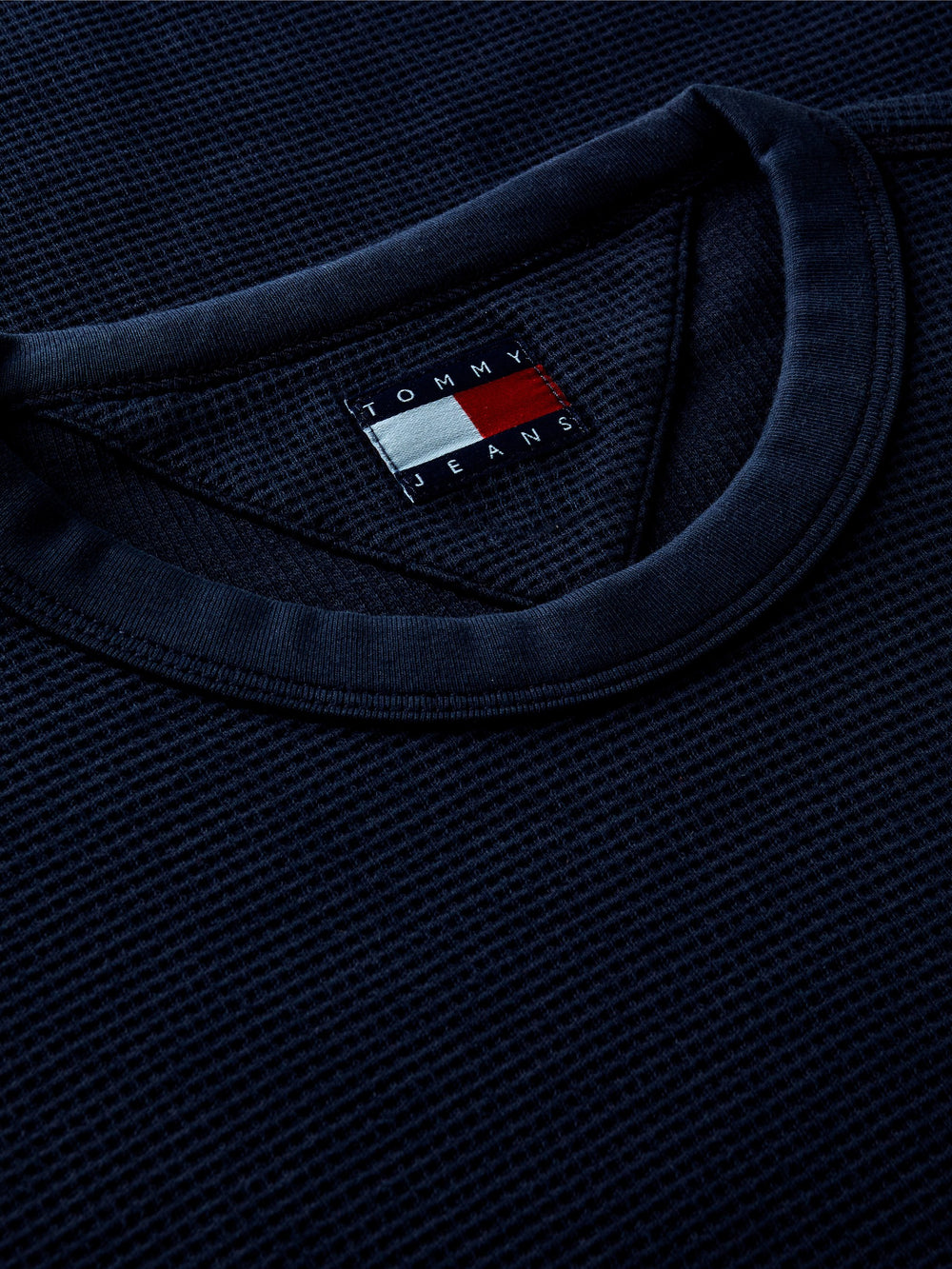 Regular Fit Washed Waffle T-Shirt