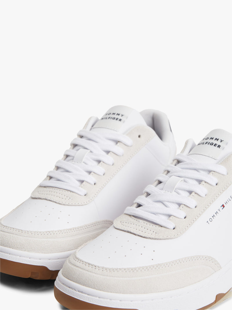 Men Suede Mix Cupsole Sneaker