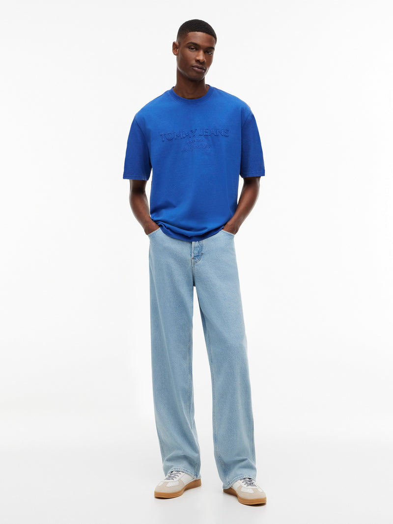 90S Fit Washed Patchwork T-Shirt