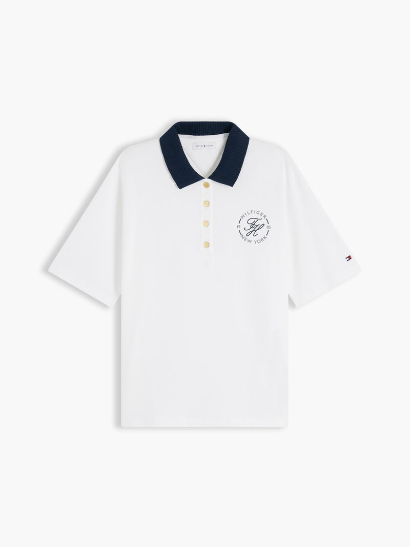 Solid Regular Fit Half Sleeve Pique Polo