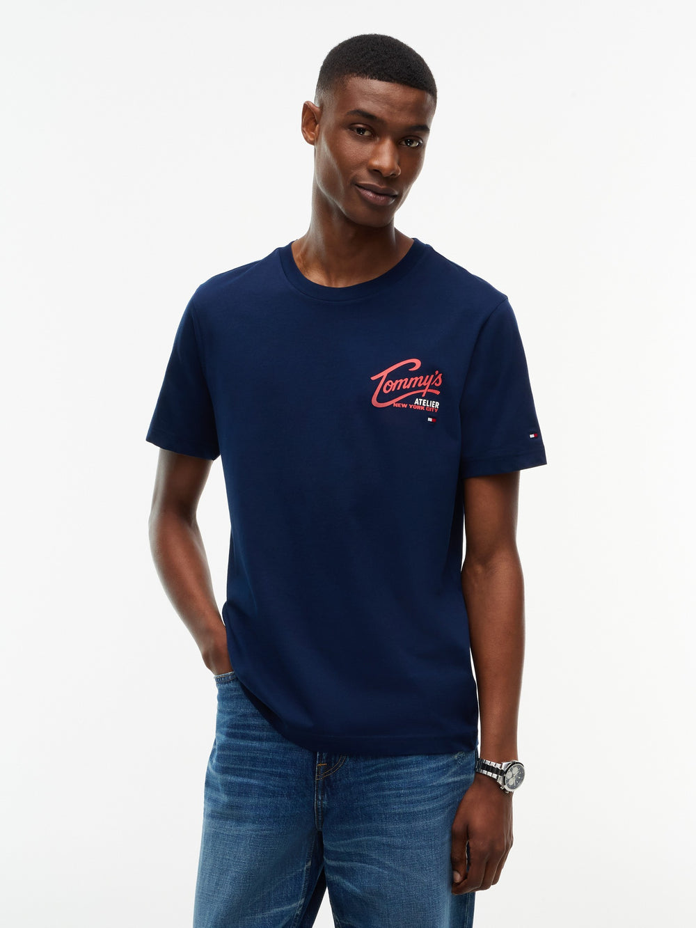 Regular Fit Back Print Tshirt