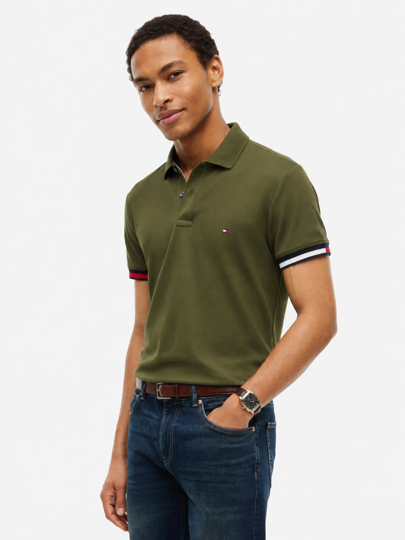 Slim Fit Interlock Polo