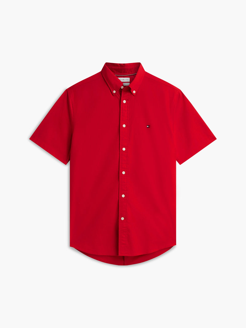 Regular Fit Solid Poplin Shirt