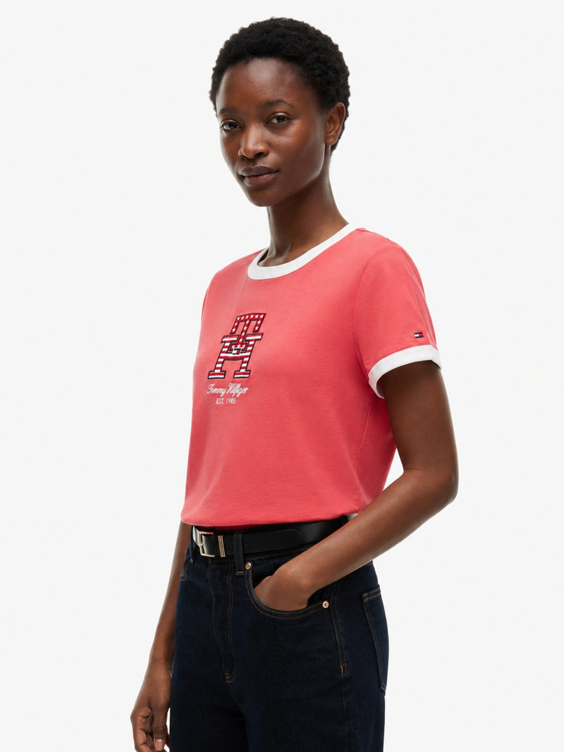 Solid Regular Fit Half Sleeve Cotton Jersey T-Shirt