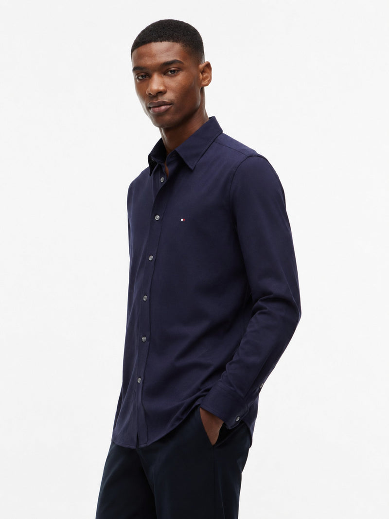 Slim Fit Solid Performance Shirt