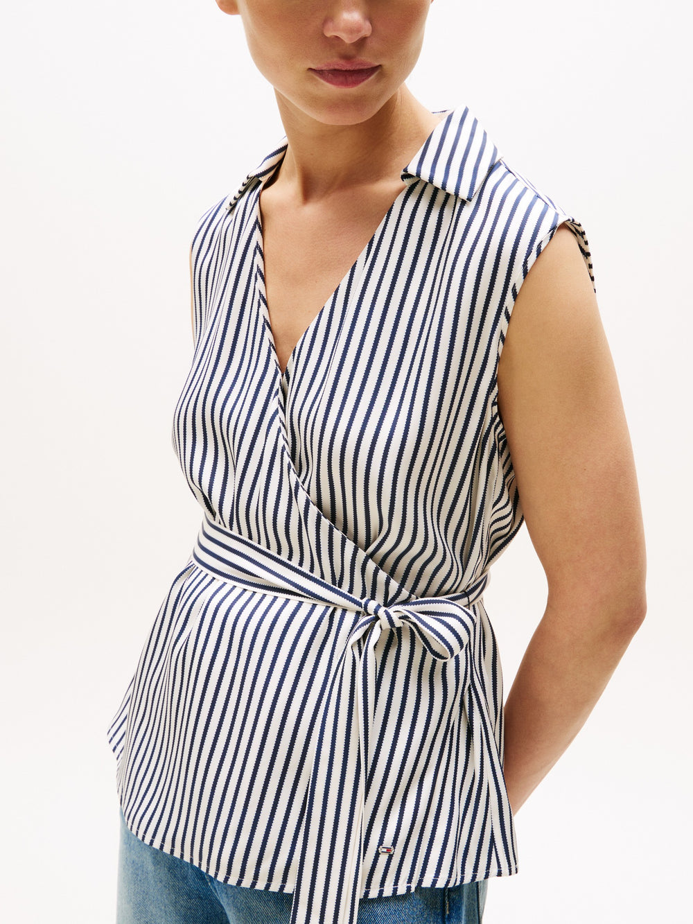 Slim Fit Stripe Top