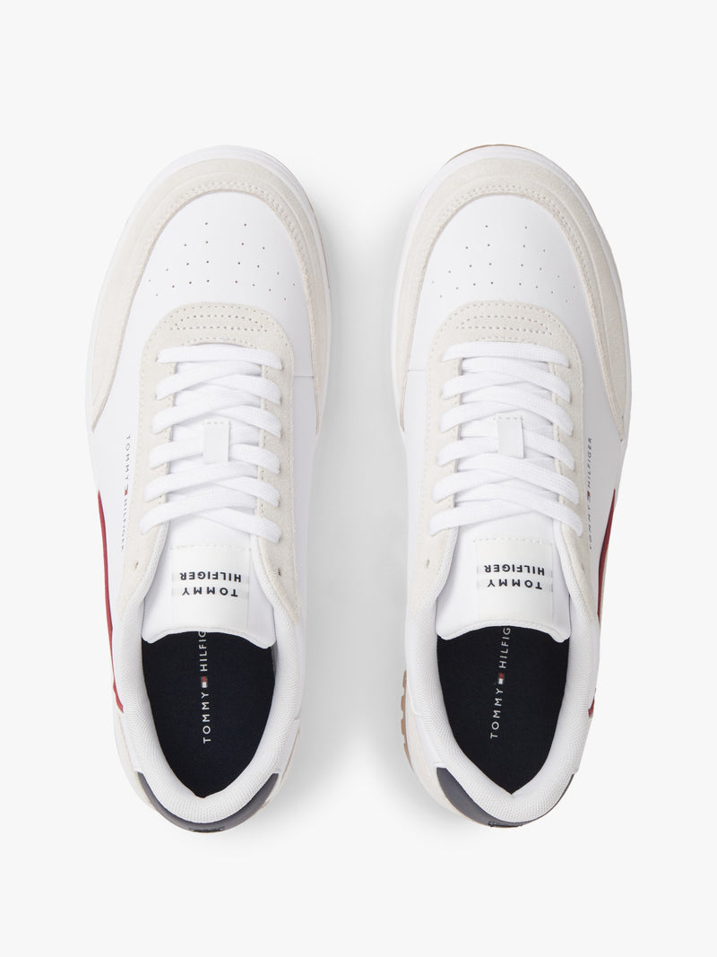 Men Suede Mix Cupsole Sneaker