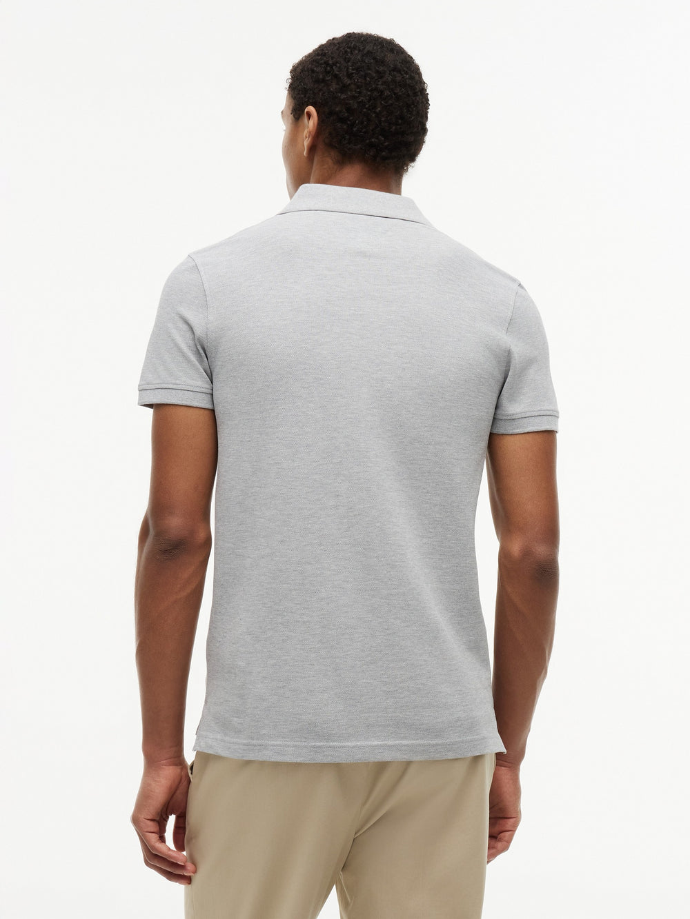 Slim Fit Solid Pique Polo