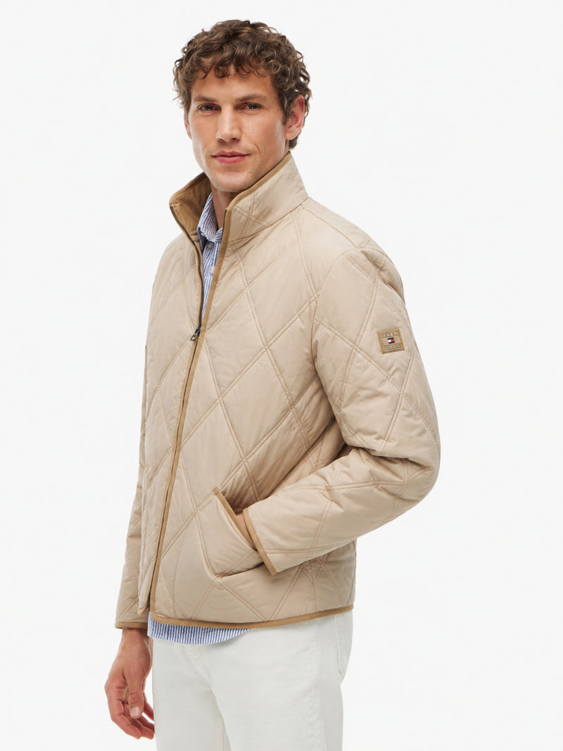 Regular Fit Quilted or Padded Jacket