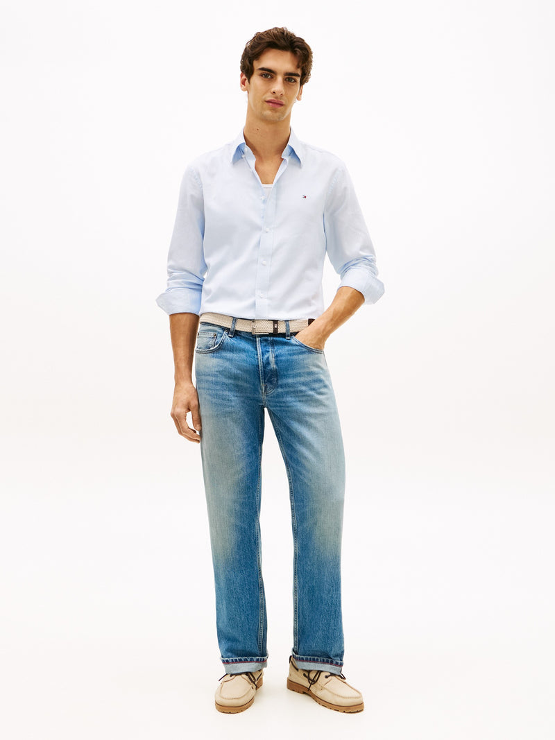 Regular Fit Solid Oxford Shirt