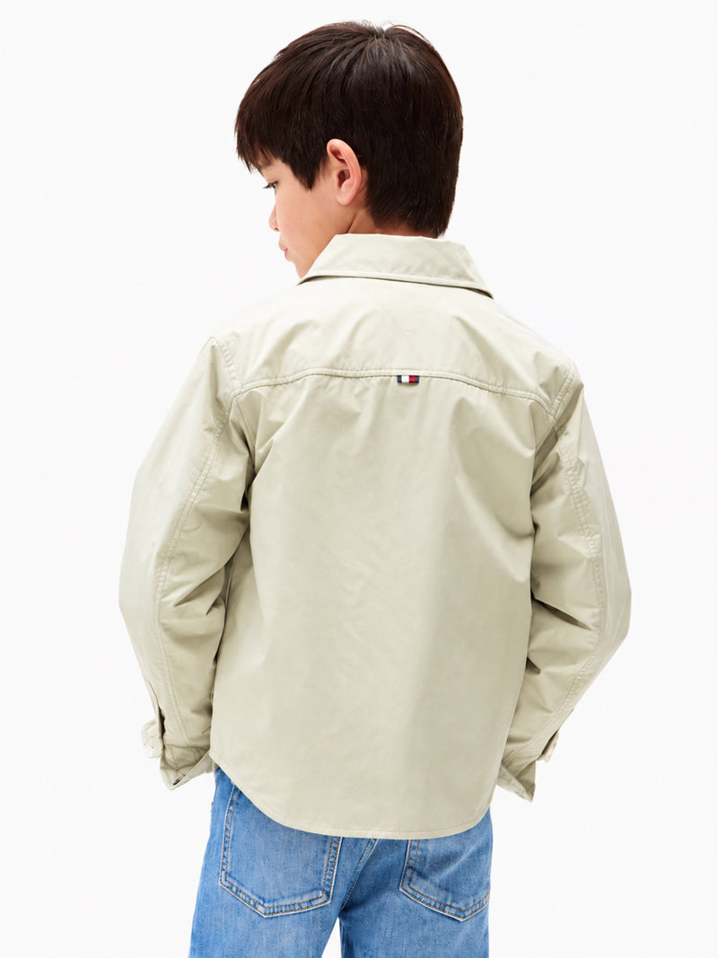 Kids Solid Overshirt