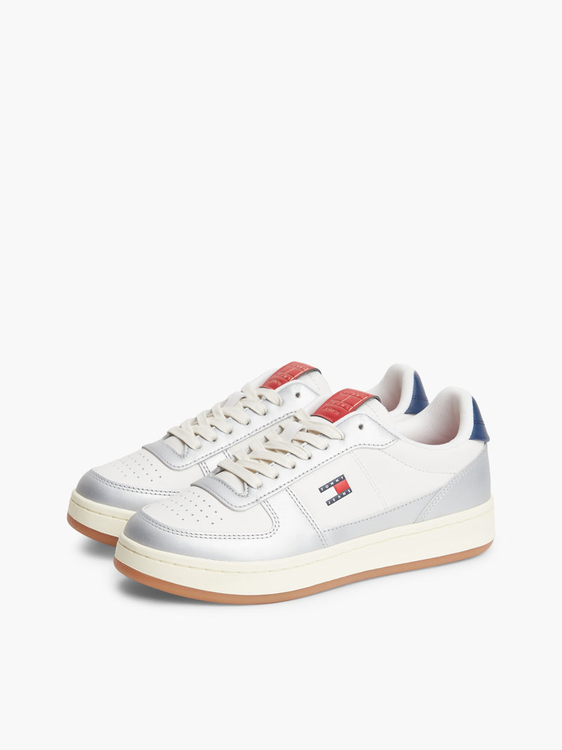 Women Metallic Print Sneaker