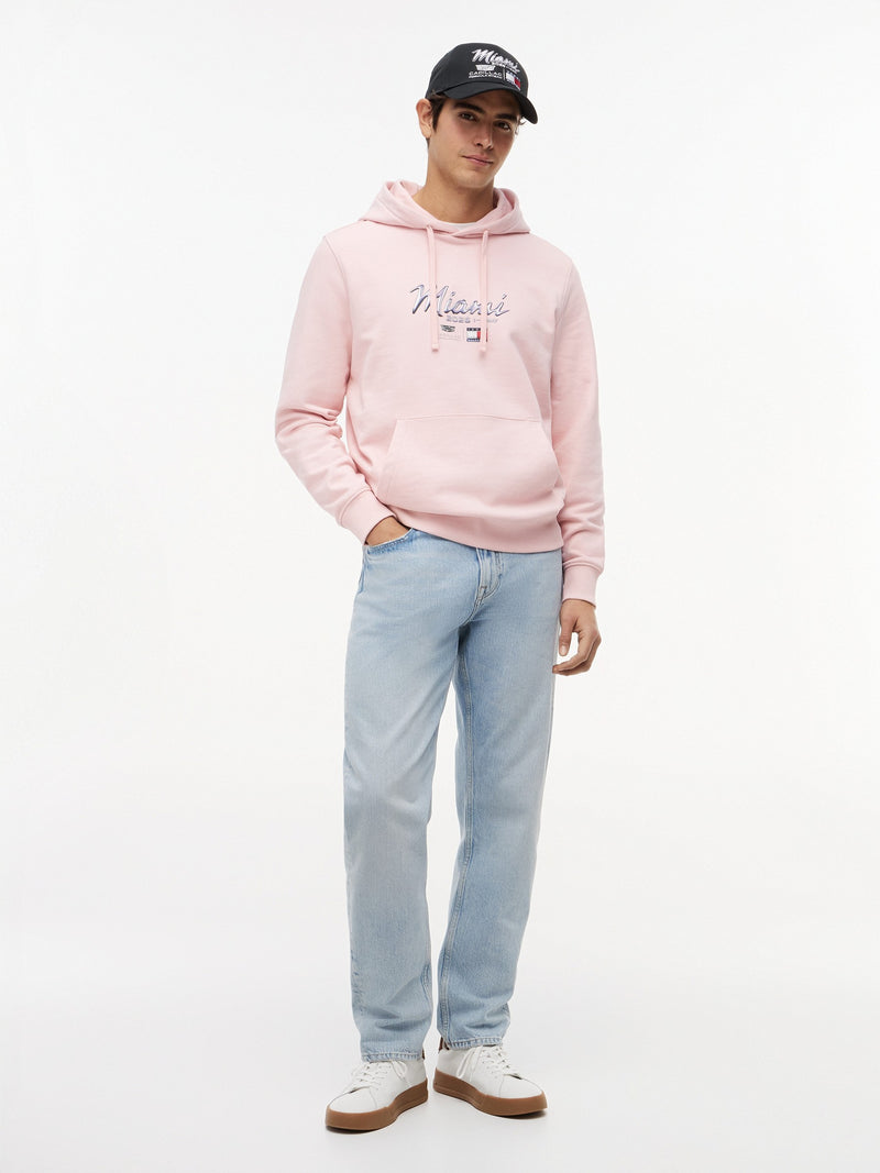Regular Fit Cf1 Back Print Hoodie