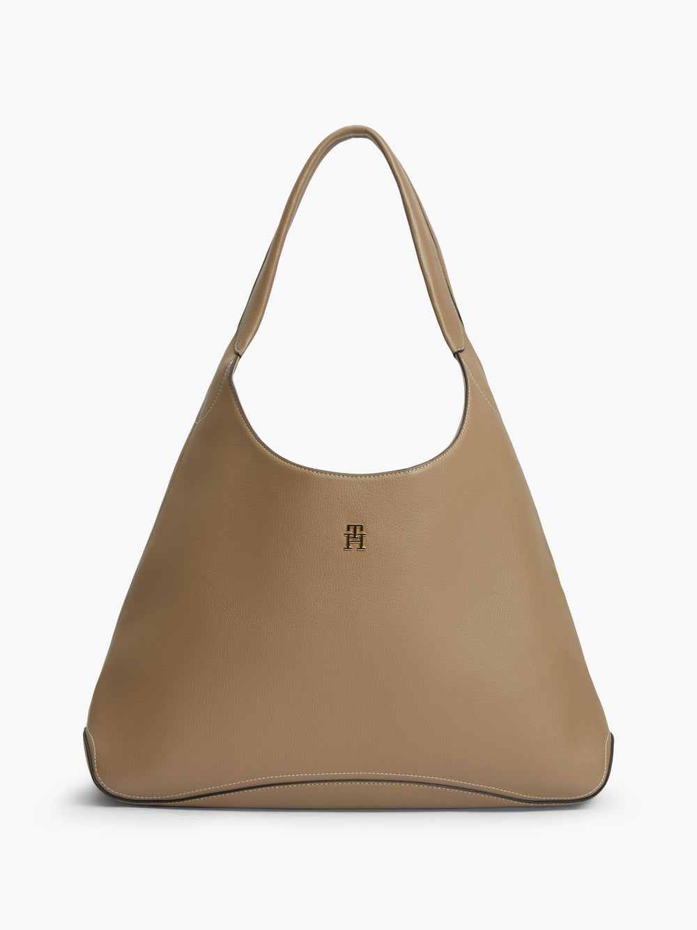 Solid Pu Shoulder Bag