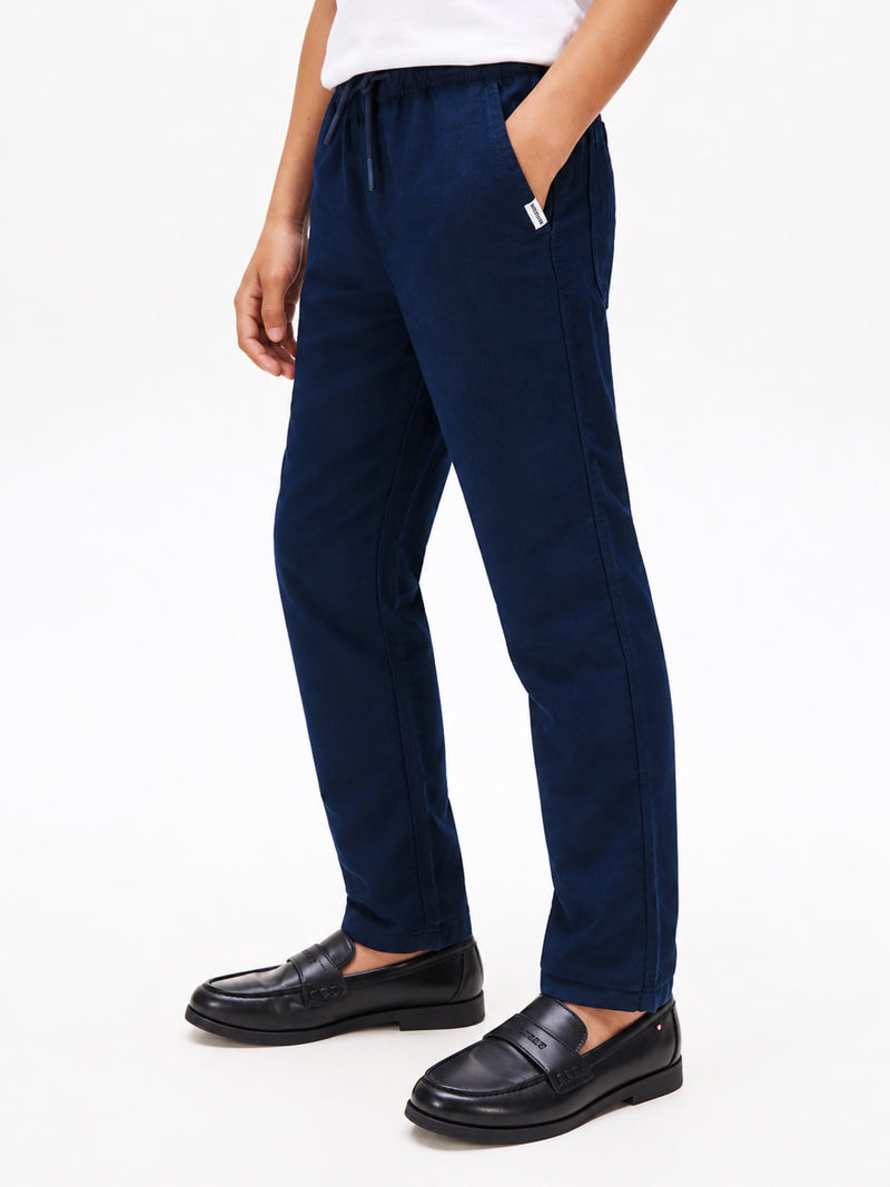Boys Relaxed Linen Blend Pant