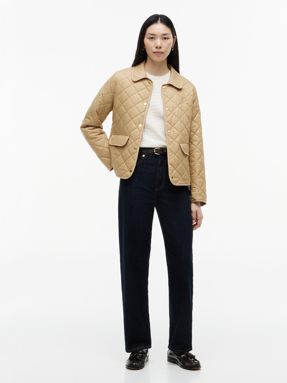 Slim Fit Quilted Jacket
