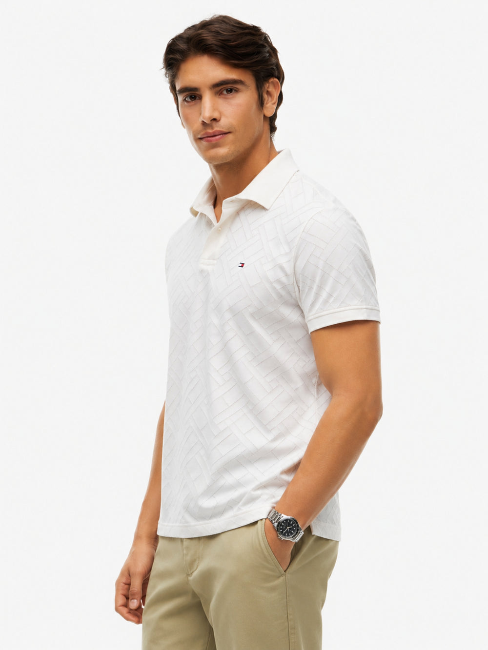 Regular Fit Jacquard Polo