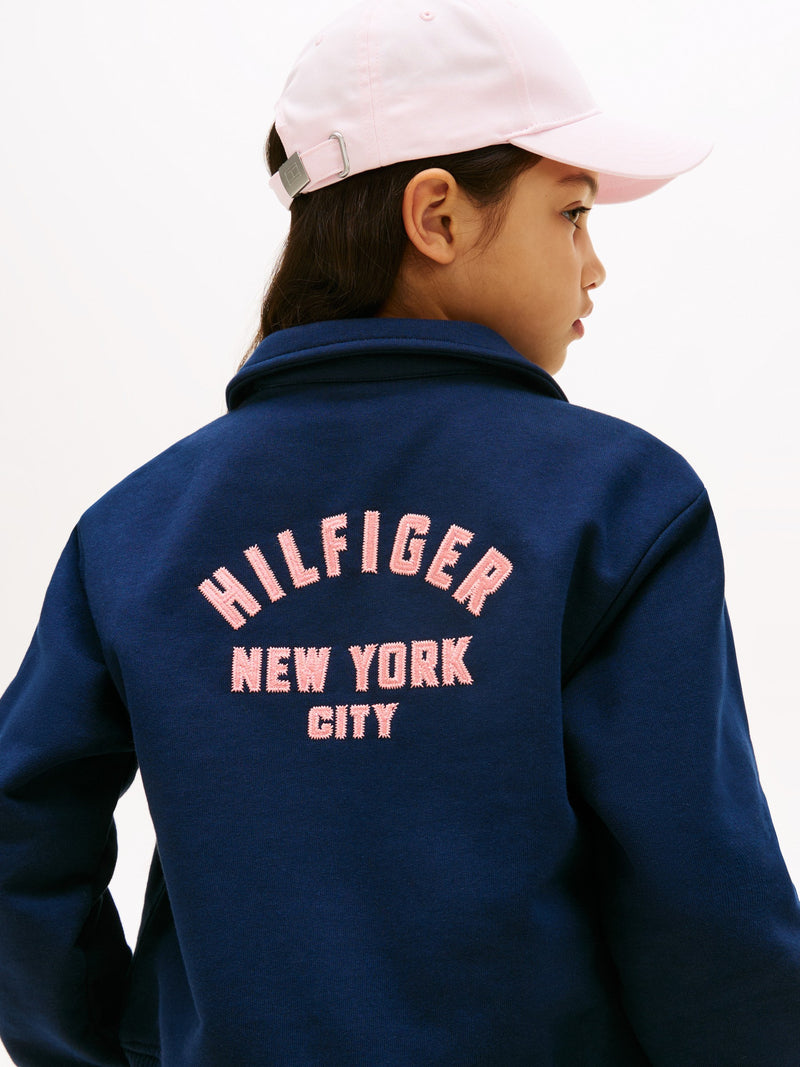 Kids Terry Bomber Jacket