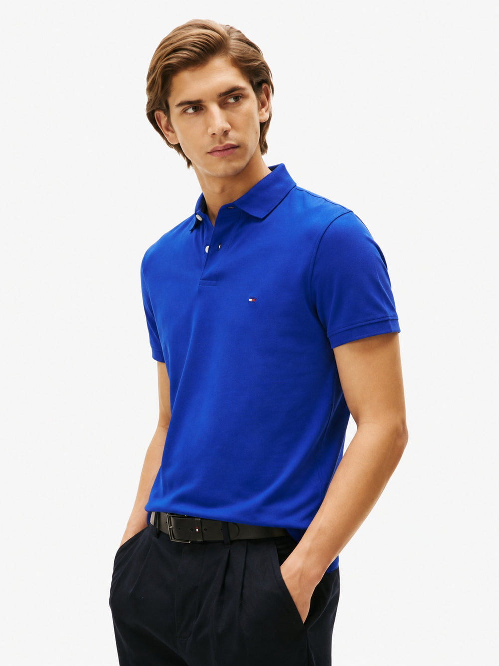 Regular Fit Solid Pique Polo