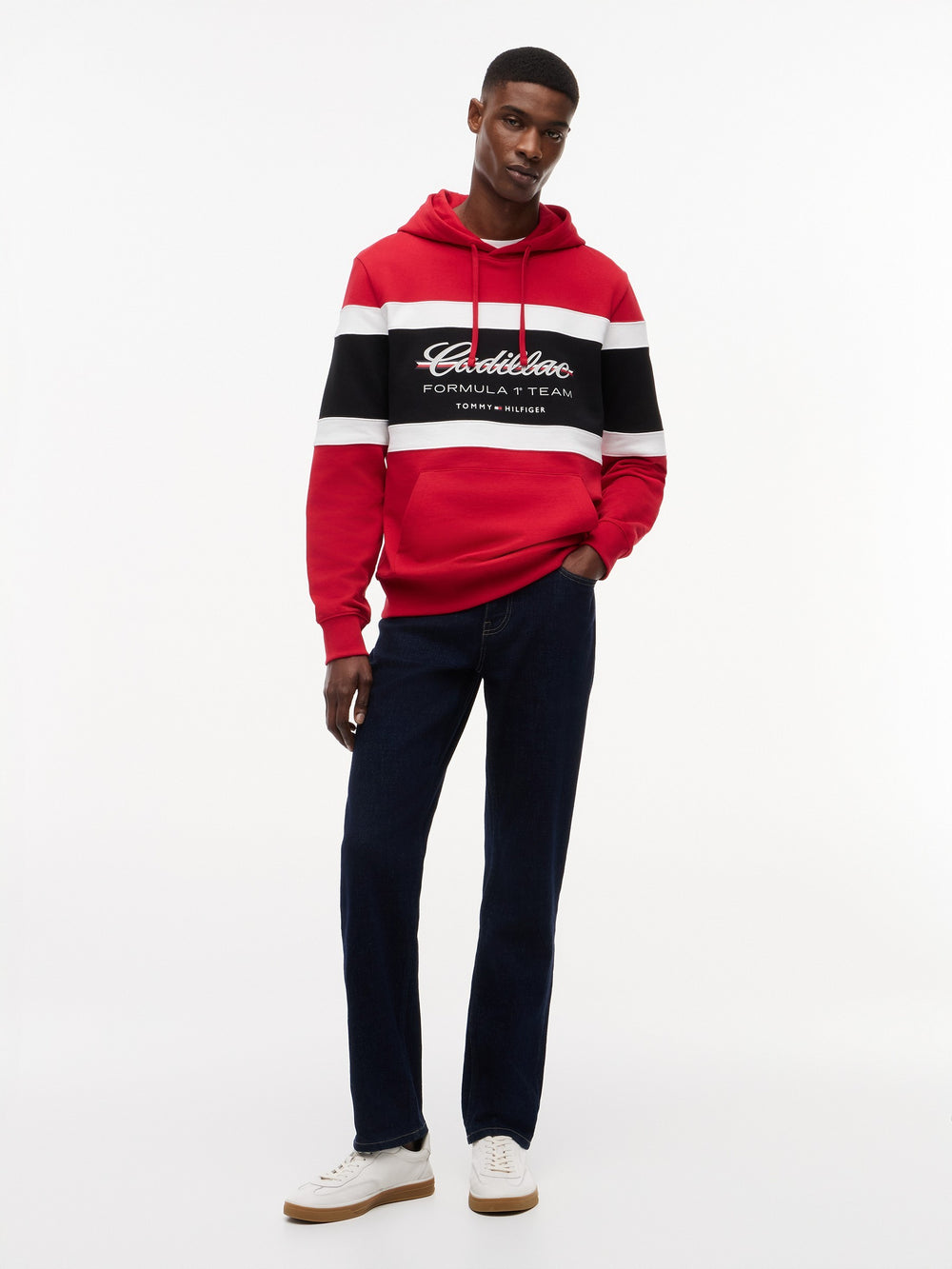 Regular Fit Cf1 Back Print Hoodie