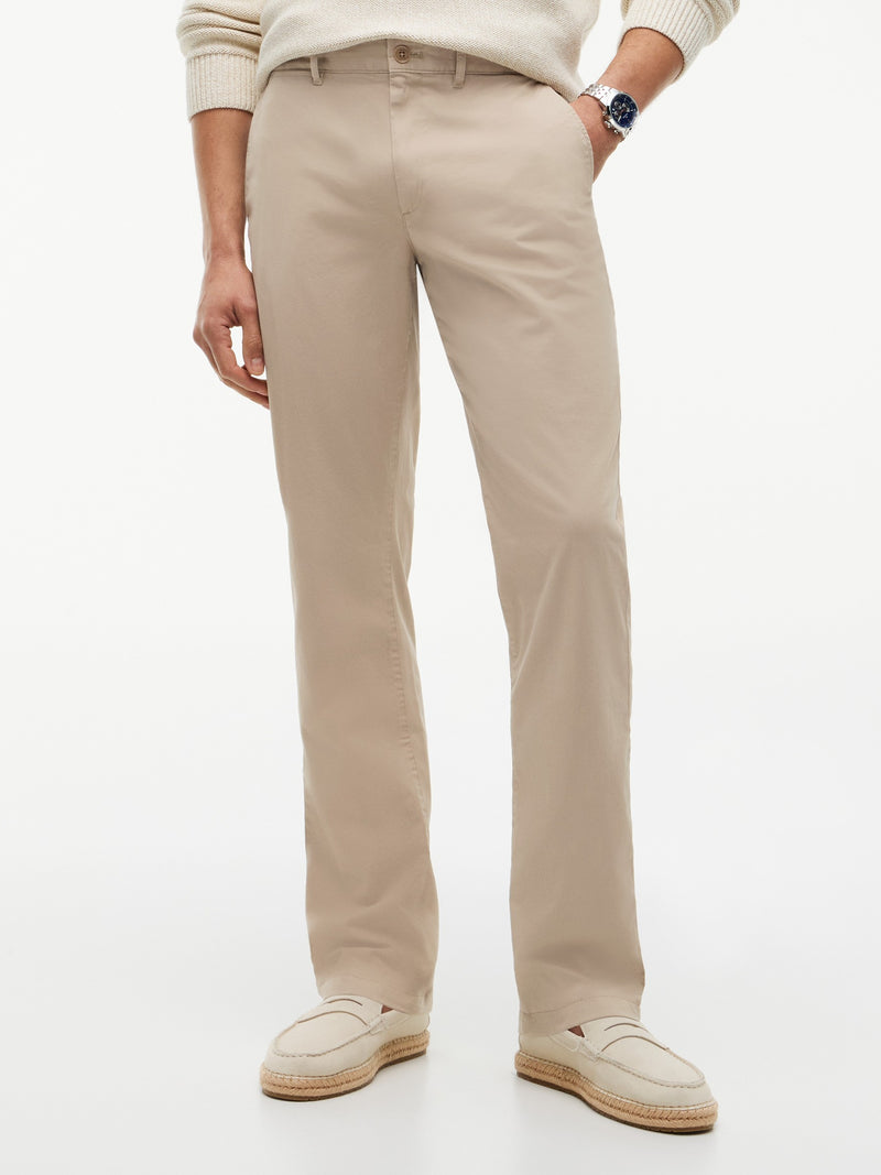 Denton Slim Straight Fit Solid Trouser