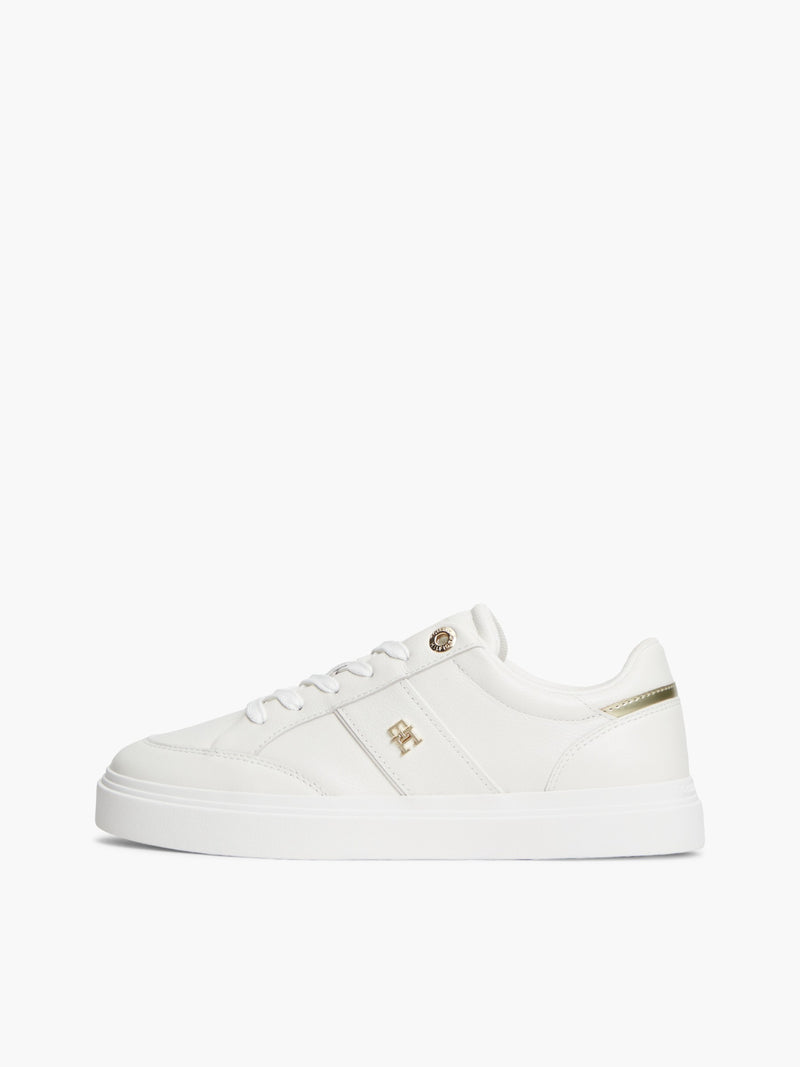 Women Metallic Harware Cupsole Sneaker