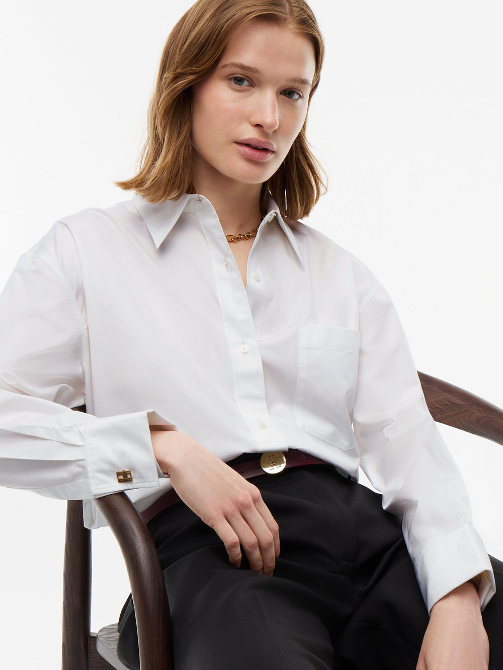 Relaxed Solid Shirt