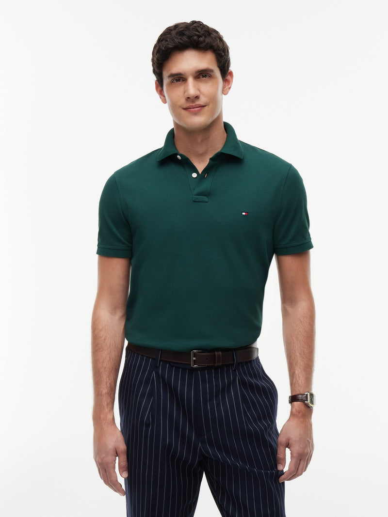 Regular Fit Solid Pique Polo