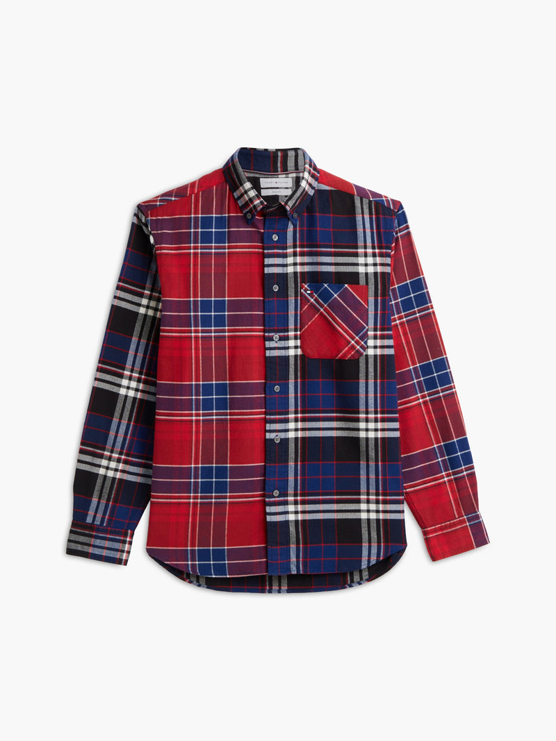 Relaxed Fit Check Flannel Shirt