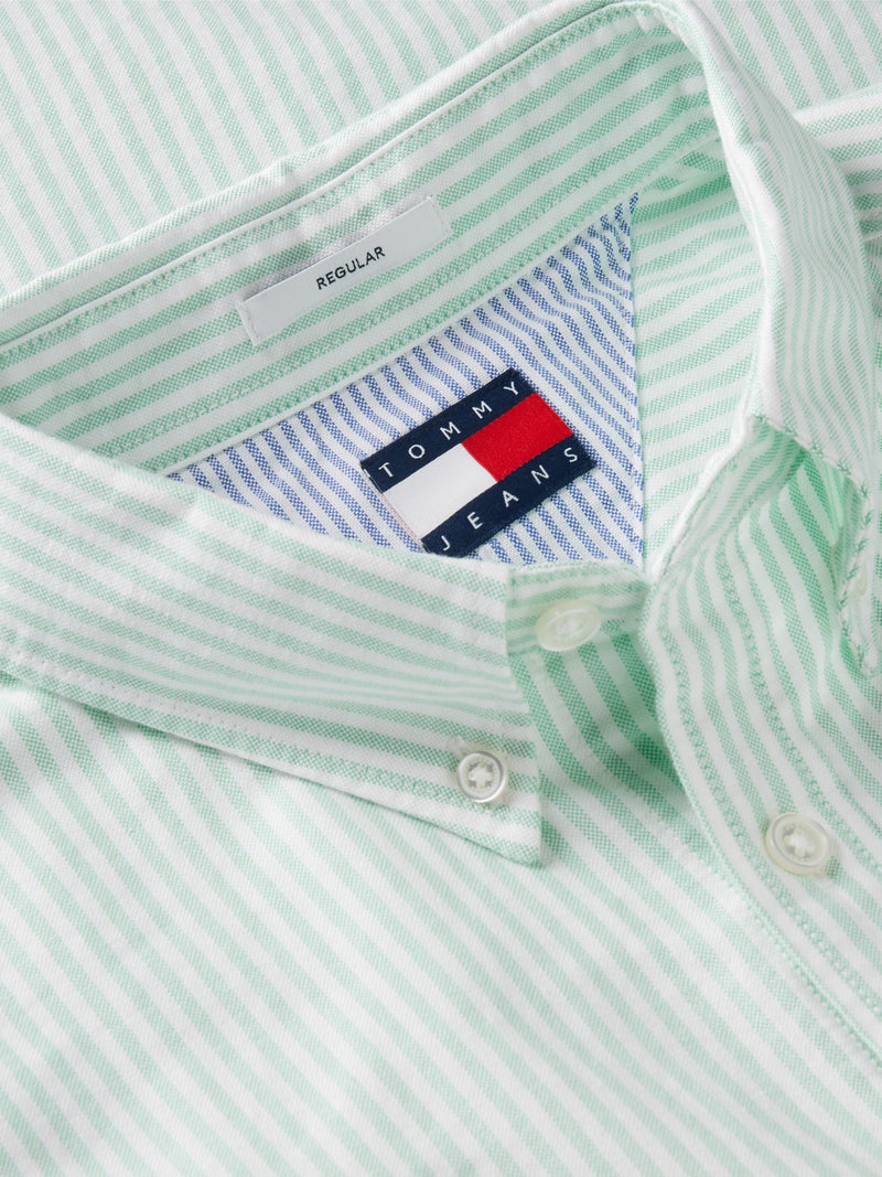 Regular Fit Stripe Oxford Shirt