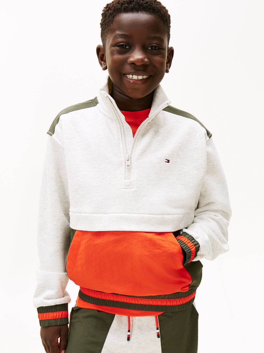 Kids Archive Terry Quarter-Zip Sweatshirt